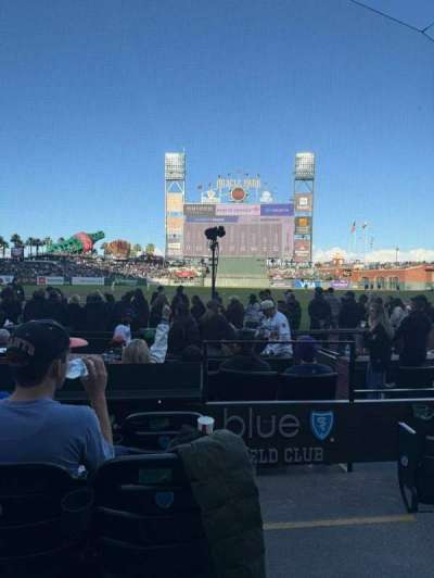 Oracle park section 115