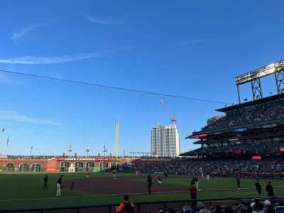Oracle park section 126