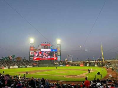 Oracle park section 118