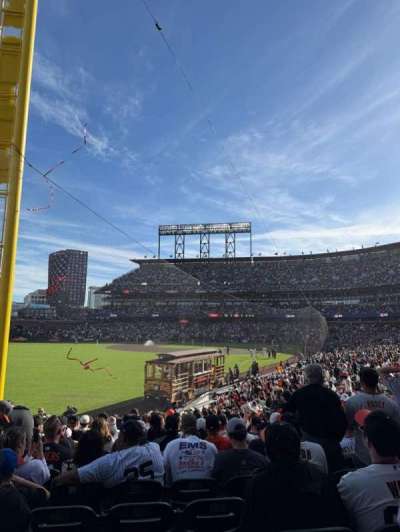 Oracle park section 135