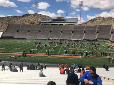 Sun Bowl Stadium section 21