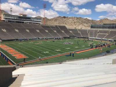 Sun Bowl Stadium section 26