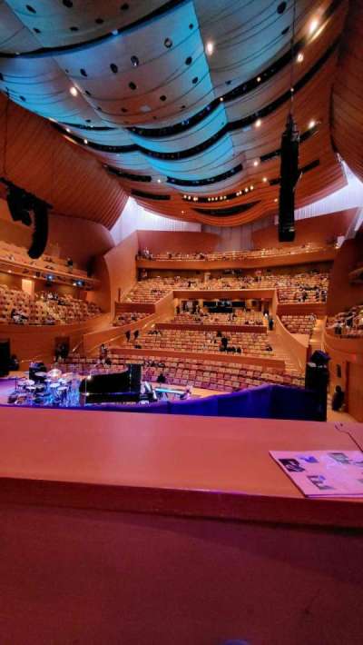 Walt Disney Concert Hall section Orchestra View