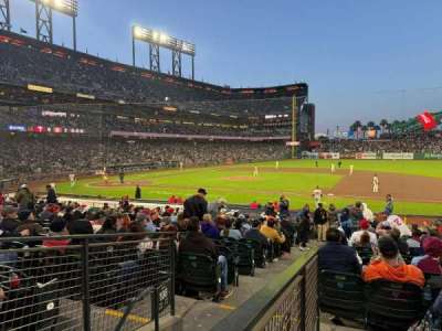Oracle Park section 107