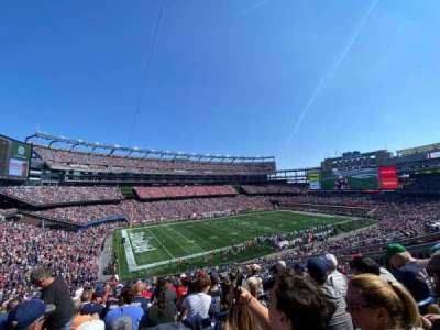 Gillette Stadium section 236