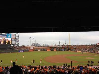 Oracle park section 125