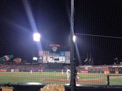 Oracle park section 115