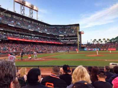 Oracle park section 109