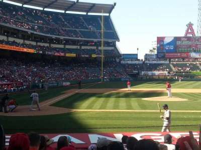 Angel Stadium section 123