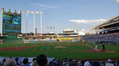 Kauffman Stadium section 123