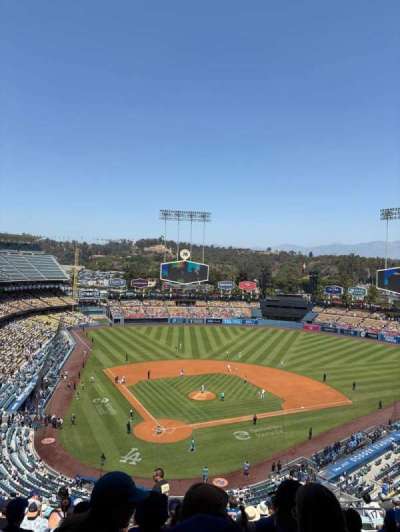 dodger stadium section 4RS