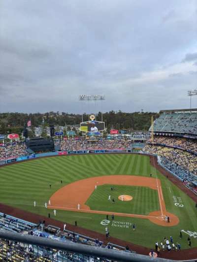 dodger stadium section 11TD
