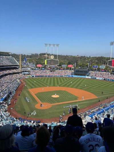 dodger stadium section 4RS