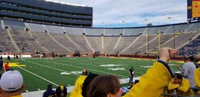 Michigan Stadium section 1