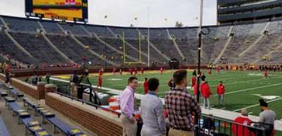 Michigan Stadium section 1