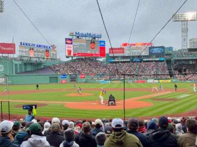 Fenway park section Loge Box 133