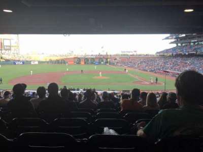 Oracle park section 122