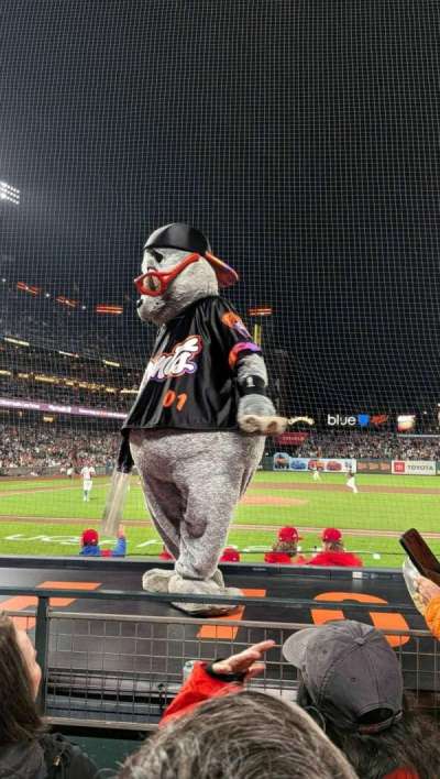 Oracle Park section 109