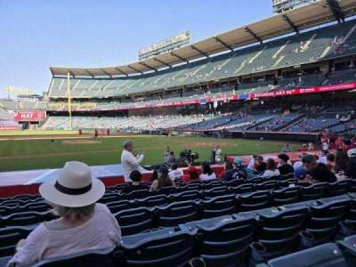 Angel Stadium section 112