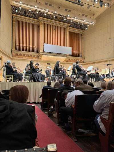 Symphony Hall, Boston section Orchestra