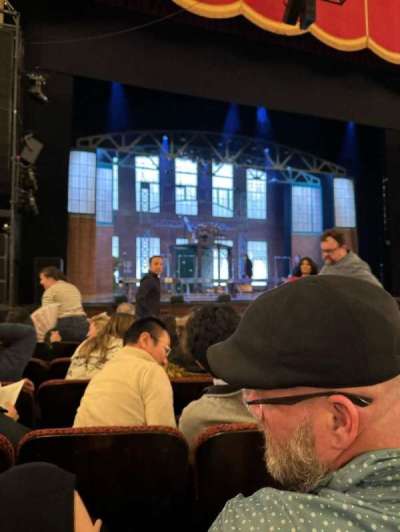 Citizens Bank Opera House section Orchestra LC