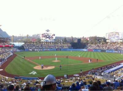 dodger stadium section 110LG