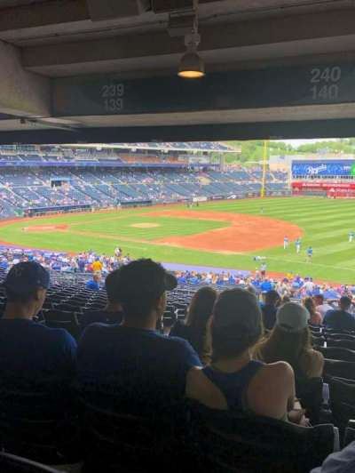 Kauffman Stadium section 240