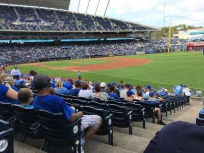 Kauffman Stadium section 143