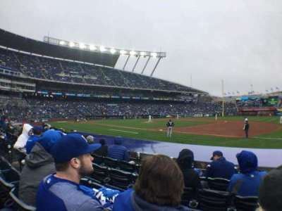 Kauffman Stadium section 138