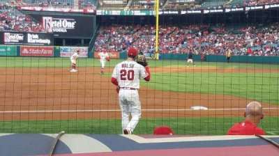 Angel Stadium section 110