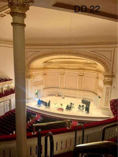 Carnegie Hall section Dress Circle R