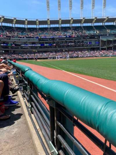 Progressive Field section 125