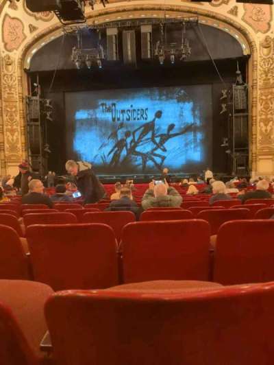 Cadillac Palace Theater section Orchestra C