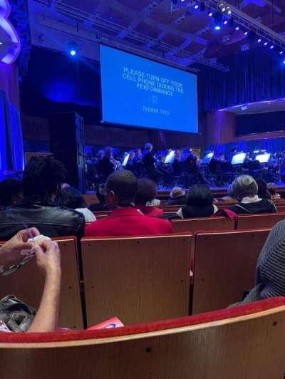 Joseph Meyerhoff Symphony Hall section Orchestra L