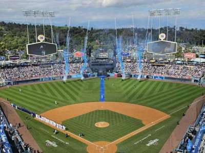 dodger stadium section 1TD