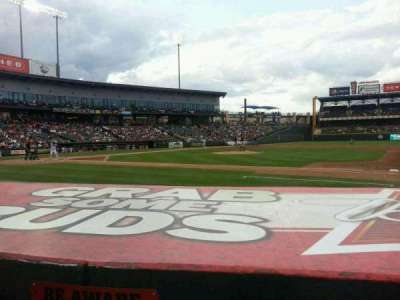 Dell Diamond section 124
