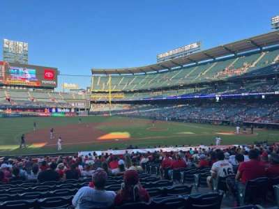 Angel Stadium section 110
