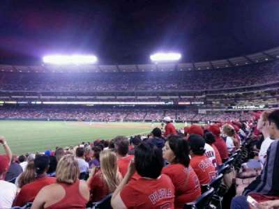 Angel Stadium section 104