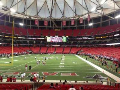 Georgia dome section 104