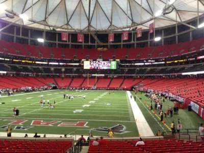 Georgia dome section 103