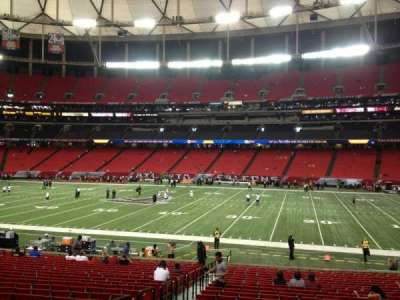 Georgia dome section 133