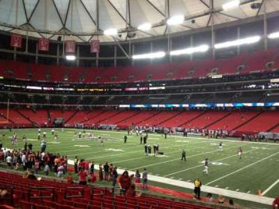 Georgia dome section 111