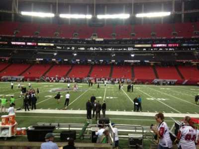 Georgia dome section 115