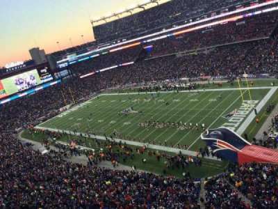 Gillette Stadium section 303