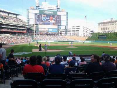 COMERICA PARK section 124