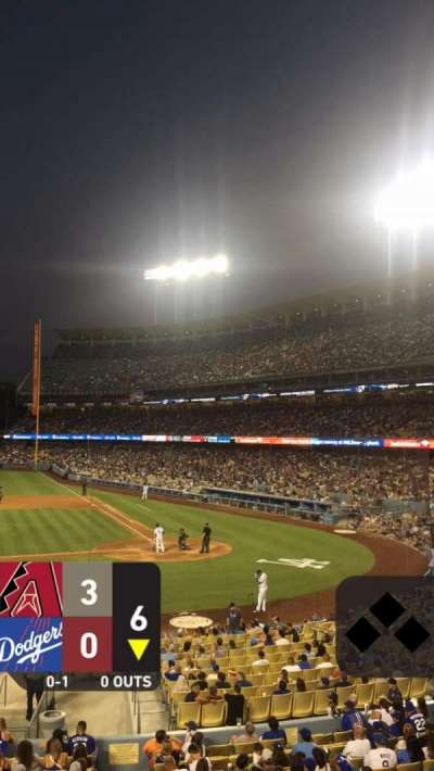 dodger stadium section 125LG