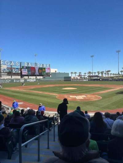 Las Vegas Ballpark section 111