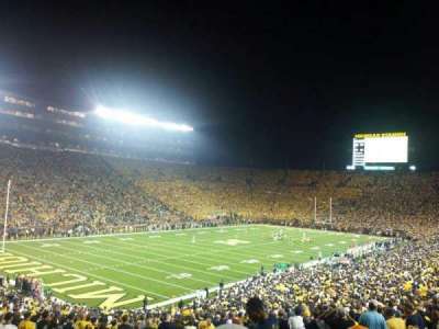 Michigan Stadium section 28