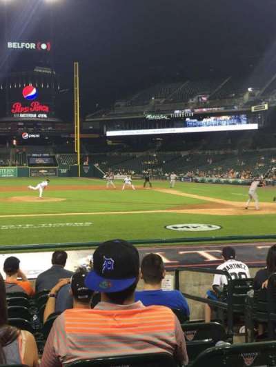 COMERICA PARK section 133