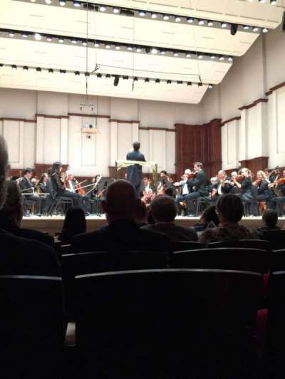 Orchestra Hall, Detroit section MF
